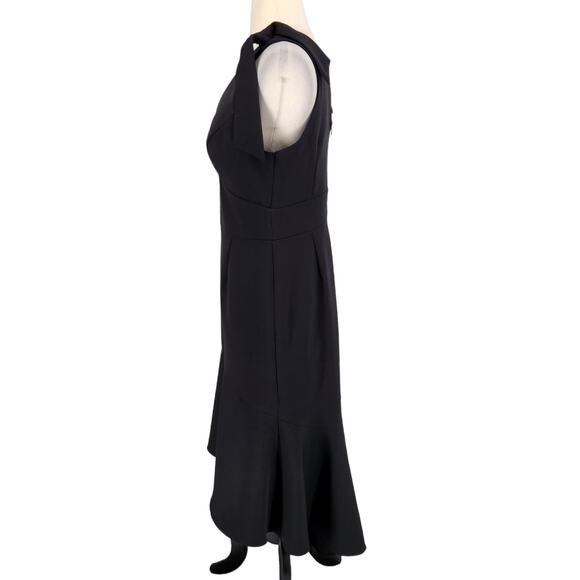 Harlyn Bow Shoulder Cocktail Dress Black Size Small - Picture 6 of 8